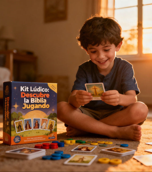 📖👼 Kit Lúdico Descubre la Biblia Jugando