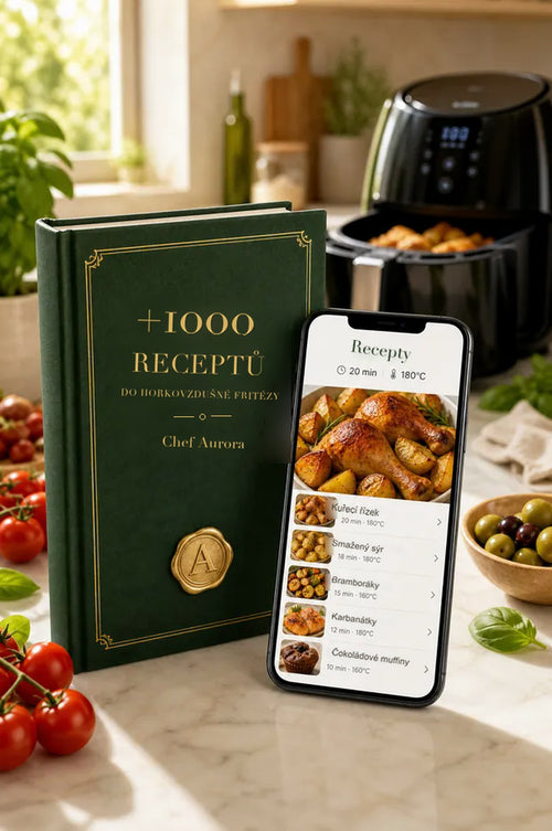 +1000 receptů do horkovzdušné fritézy – Chef Aurora